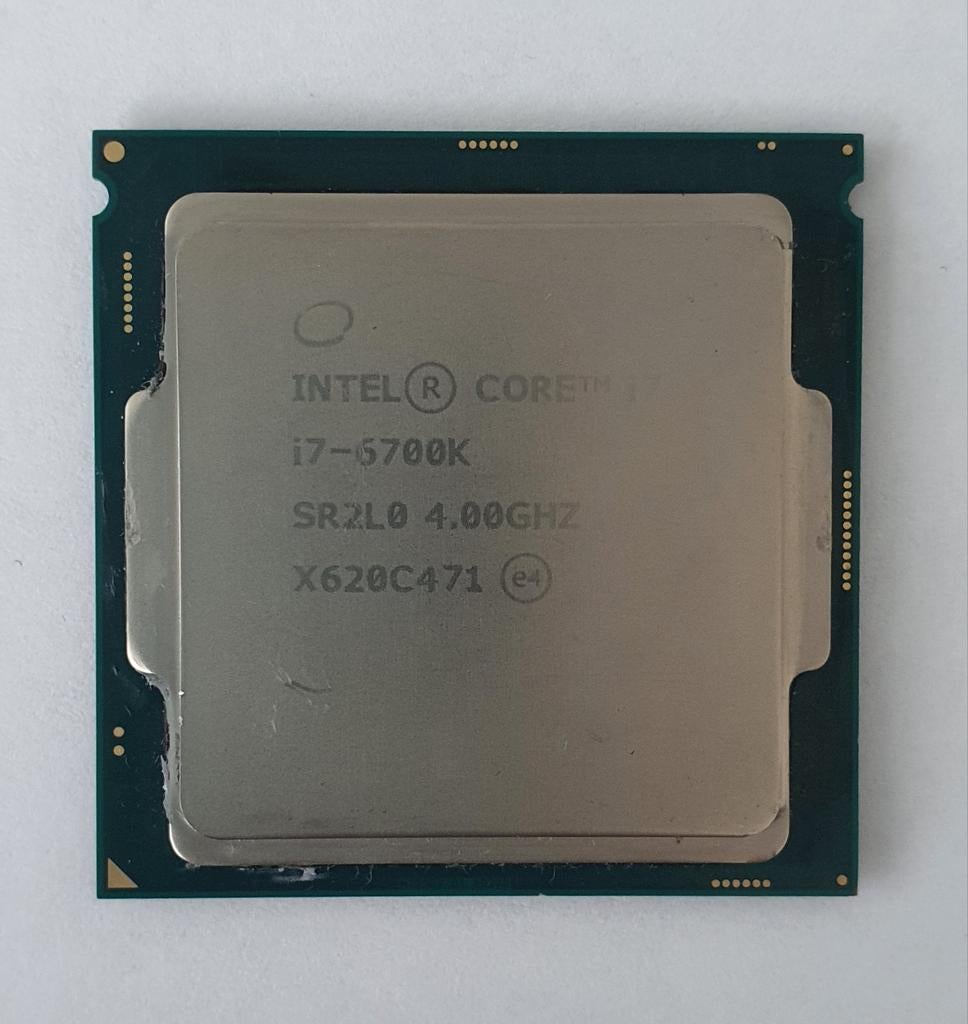 Intel Core i7-6700K Processor - 4.0 GHz, Computers en Software, Processors, Intel Core i7 6700K, LGA 1151, Gebruikt, 4-core