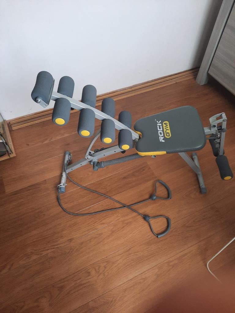 Rock gym fitness bankje, Ophalen