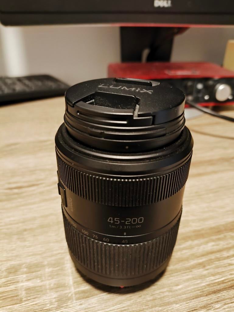 Lumix MFT 45-200mm f4.0-5.6 OIS mark ii, Audio, Tv en Foto, Fotografie | Lenzen en Objectieven, Ophalen