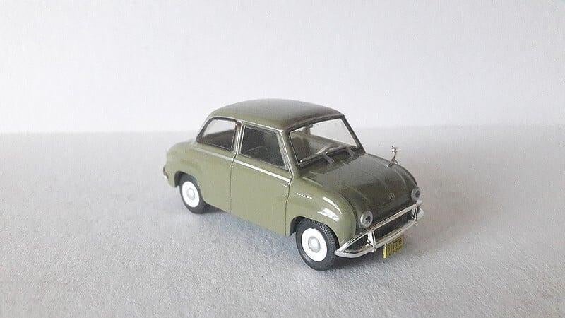 Isard T-400 (argent.Goggomobil!) Micro-car IXO/Altaya 1:43, Hobby en Vrije tijd, Modelauto's | 1:43, Ophalen of Verzenden, Nieuw