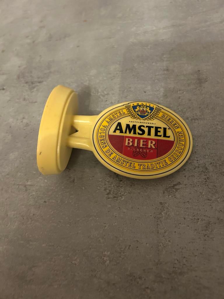 Amstel bier magneet opener reclamebord, Ophalen, Zo goed als nieuw, Gebruiksvoorwerp