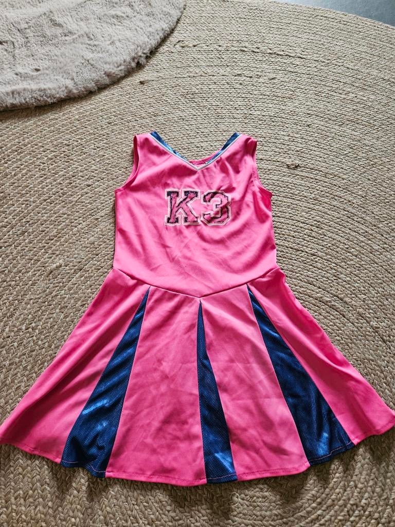K3 jurkje cheerleader, maat 134, Ophalen of Verzenden, Zo goed als nieuw, Kleding