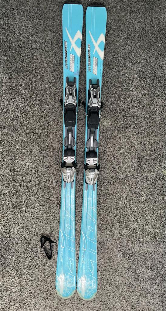 Völkl Attiva Unlimited AC Ski's 156cm, aquablauw, Overige merken, 140 tot 160 cm, Gebruikt, Verzenden