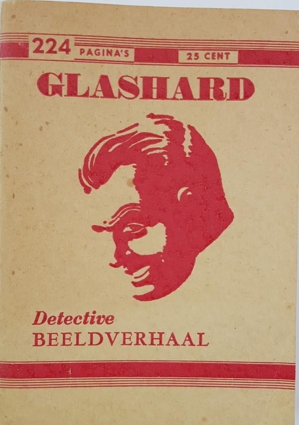 ZELDZAAM DICK BOS BOEKJE " GLASHARD ", Boeken, Stripboeken, Nieuw, Eén stripboek, Ophalen of Verzenden