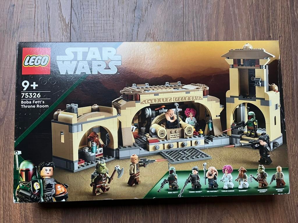 Lego Star Wars 75326 Sealed boba fett Throne room x2, Ophalen of Verzenden, Nieuw, Complete set, Lego