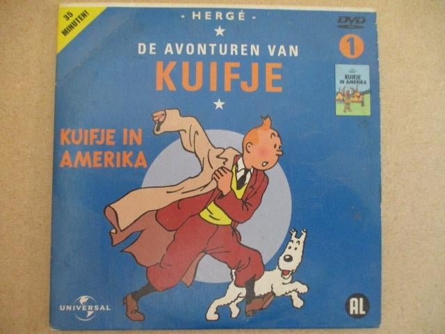 adv10913 kuifje dvd, Ophalen, Kuifje, Gebruikt, Overige typen