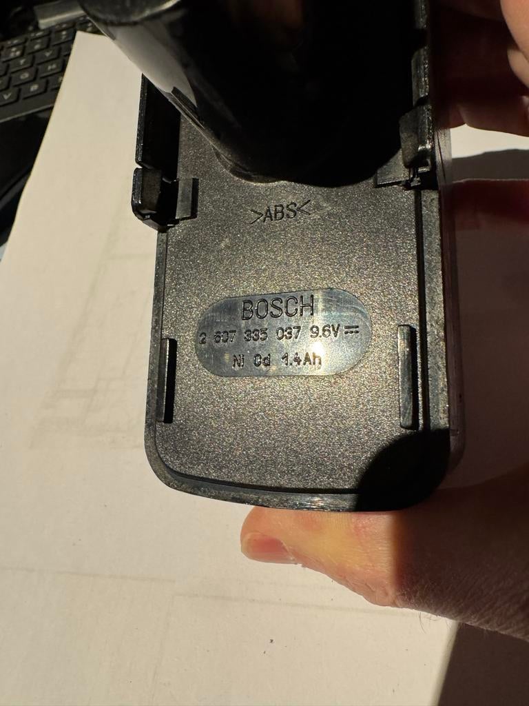 Bosch Accu 9.6V 1.4Ah - Gebruikt, Ophalen, Gebruikt, Minder dan 700 watt, Overige typen