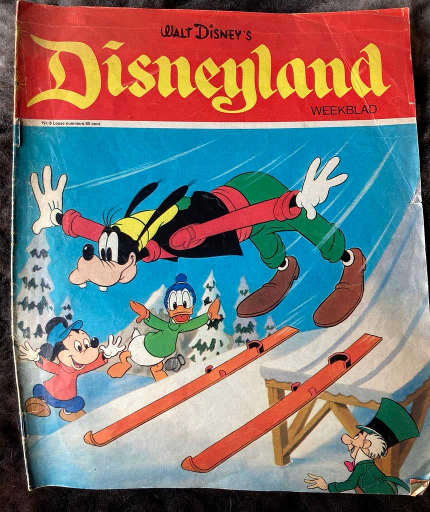 Disneyland Weekblad 1973 - Gebruikt, Eén stripboek, Ophalen of Verzenden, Gelezen