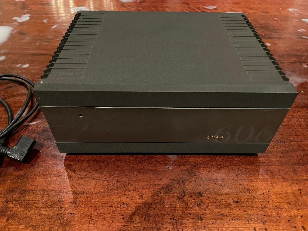 Quad 606 mk2 eindtrap versterker met upgrade en revisie, Audio, Tv en Foto, Versterkers en Receivers, Refurbished, 120 watt of meer