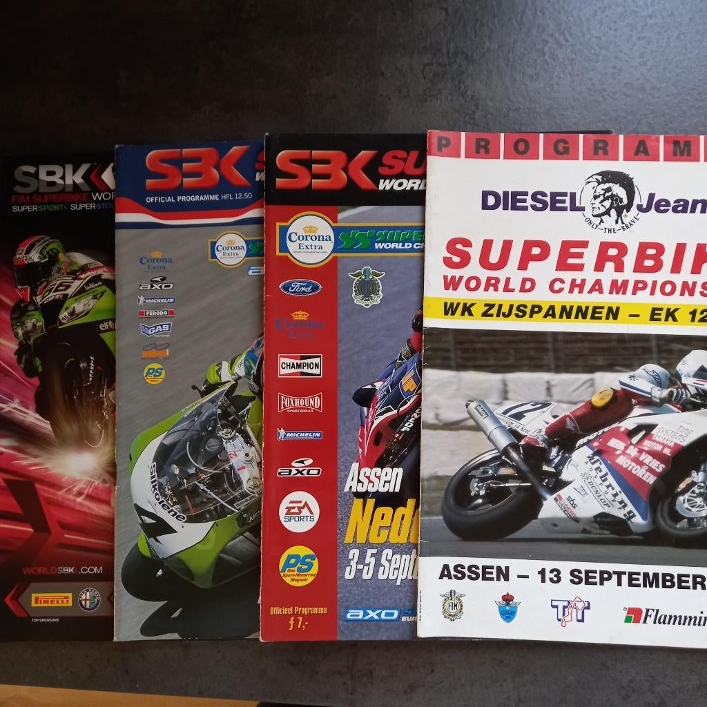 Superbike programmablad, Ophalen of Verzenden, Gebruikt, Motoren