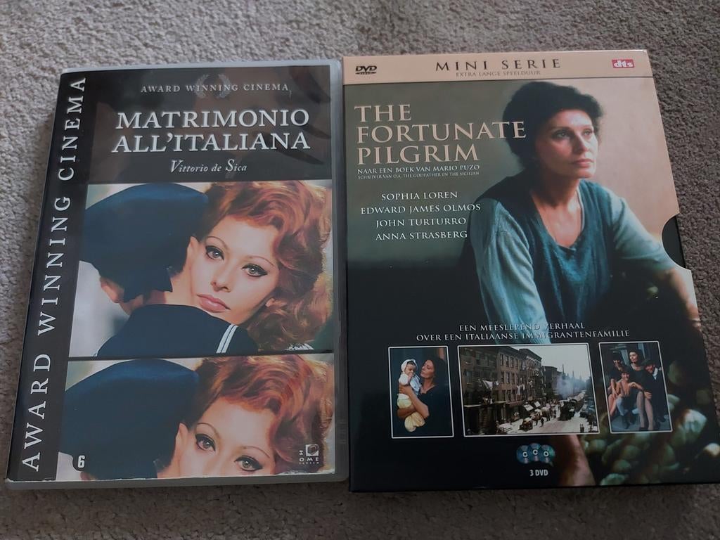 Matrimonio All'italiana - The Fortunate Pilgrim Sophia Loren, Cd's en Dvd's, Ophalen of Verzenden, Zo goed als nieuw