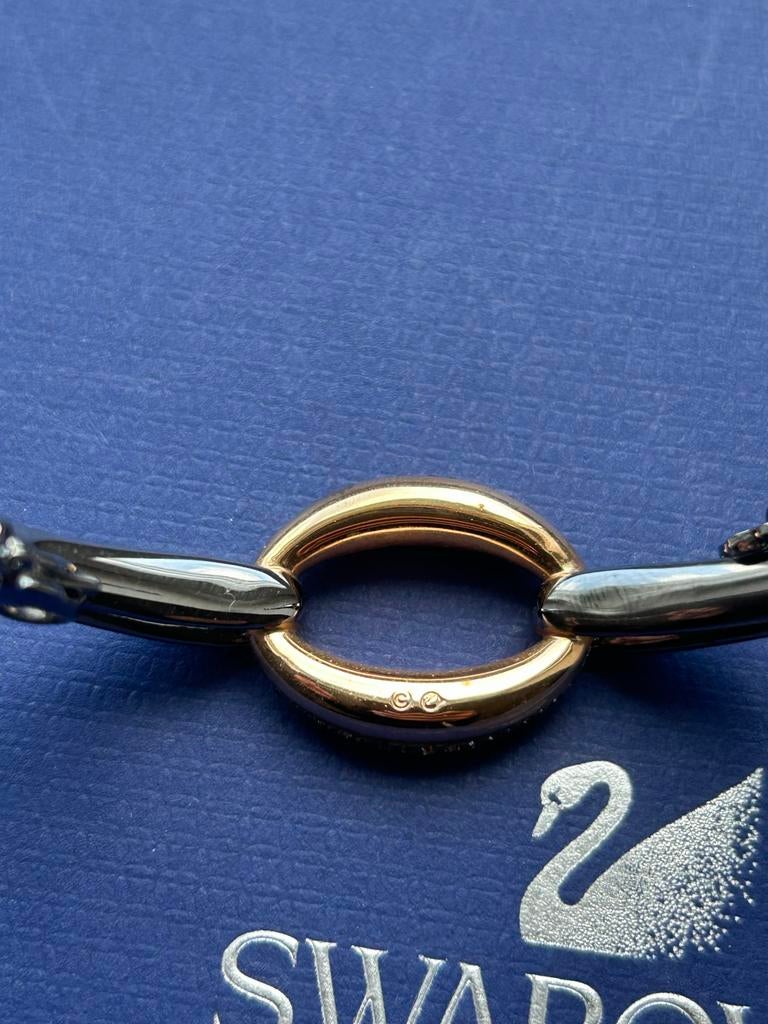 Swarovski Armband Nieuw in Doos, Met kristal, Overige materialen, Zwart, Nieuw