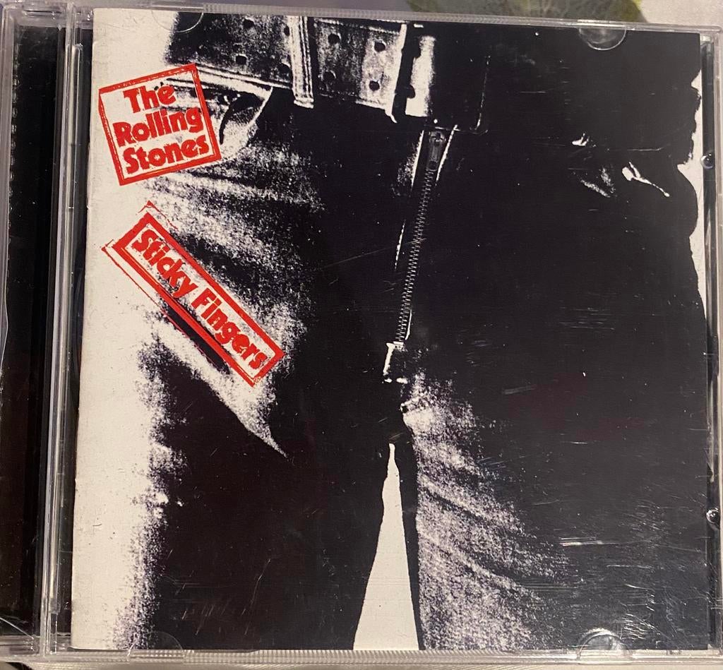 Rolling Stones cd sticky fingers, Ophalen of Verzenden, Zo goed als nieuw, Poprock