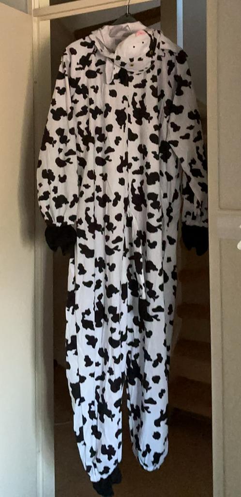 Onesie koe, Carnaval, Maat 56/58 (XL), Ophalen of Verzenden, Zo goed als nieuw