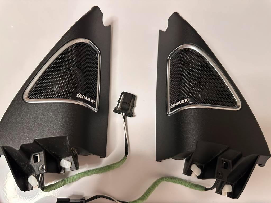Dynaudio VW Passat B7 speakers 3AA837974A/3AA837973A, Auto diversen, Autospeakers, Zo goed als nieuw, Ophalen of Verzenden