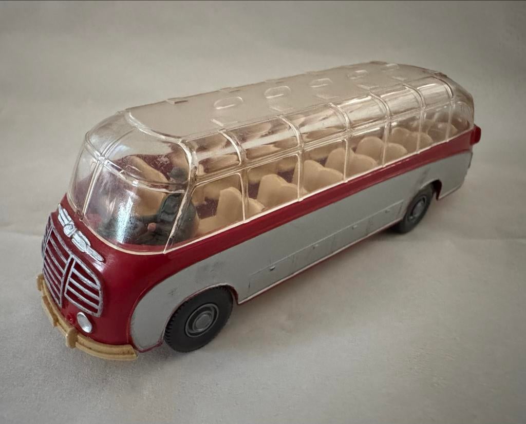 Wiking Setra touringcar miniatuur 1:87 - uniek exemplaar, Ophalen of Verzenden, Zo goed als nieuw, Auto, Wiking