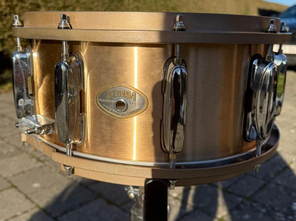 TAMA BELL BRASS 90S SNARE, Muziek en Instrumenten, Drumstellen en Slagwerk, Ophalen, Gebruikt, Tama