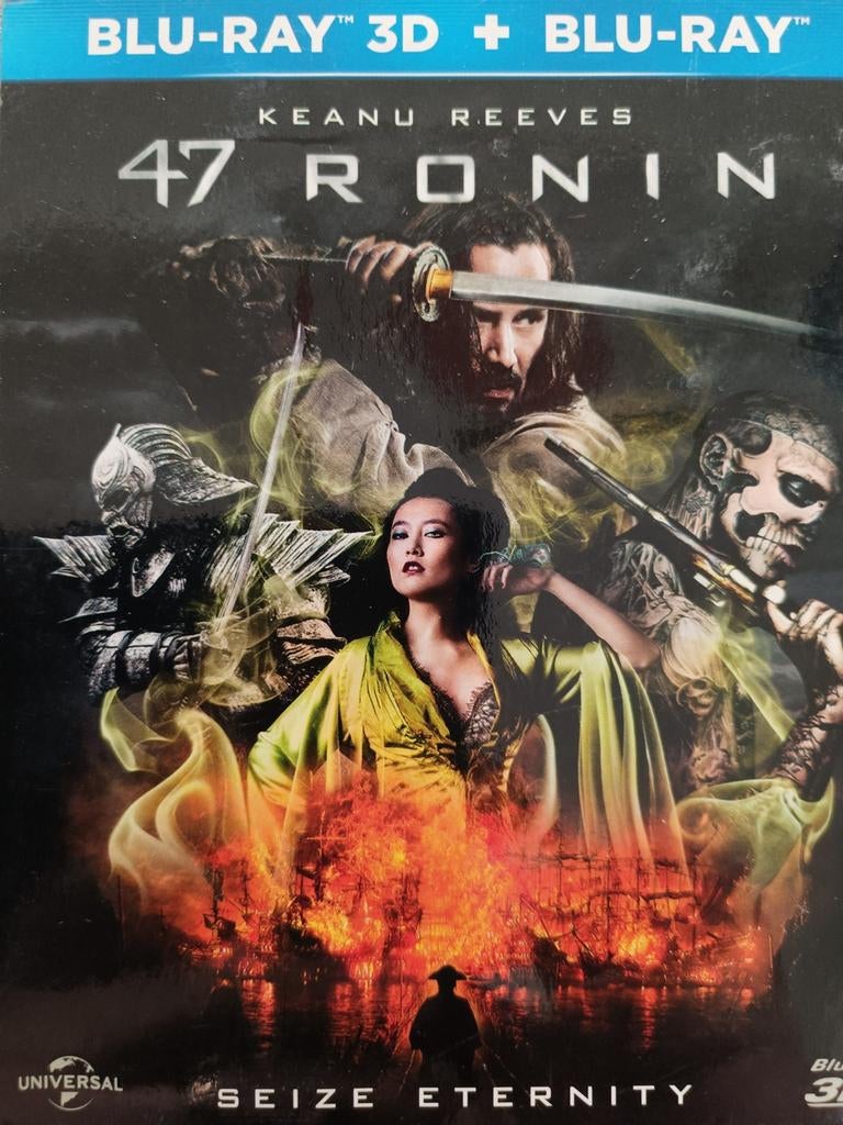 47 Ronin Bluray 3D + Bluray Import Keanu Reeves, Cd's en Dvd's, Blu-ray, Ophalen of Verzenden, Zo goed als nieuw, Actie