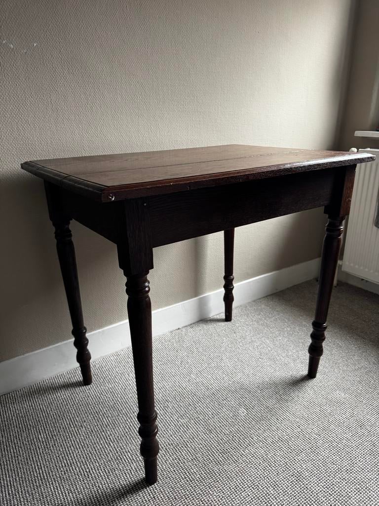 Vintage Houten Tafel, Antiek en Kunst, Ophalen