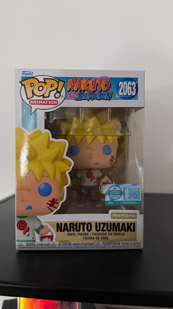 FUNKO POP! NARUTO UZUMAKI #2063 (9500 PCS LIMITED EDITION), Ophalen of Verzenden, Nieuw