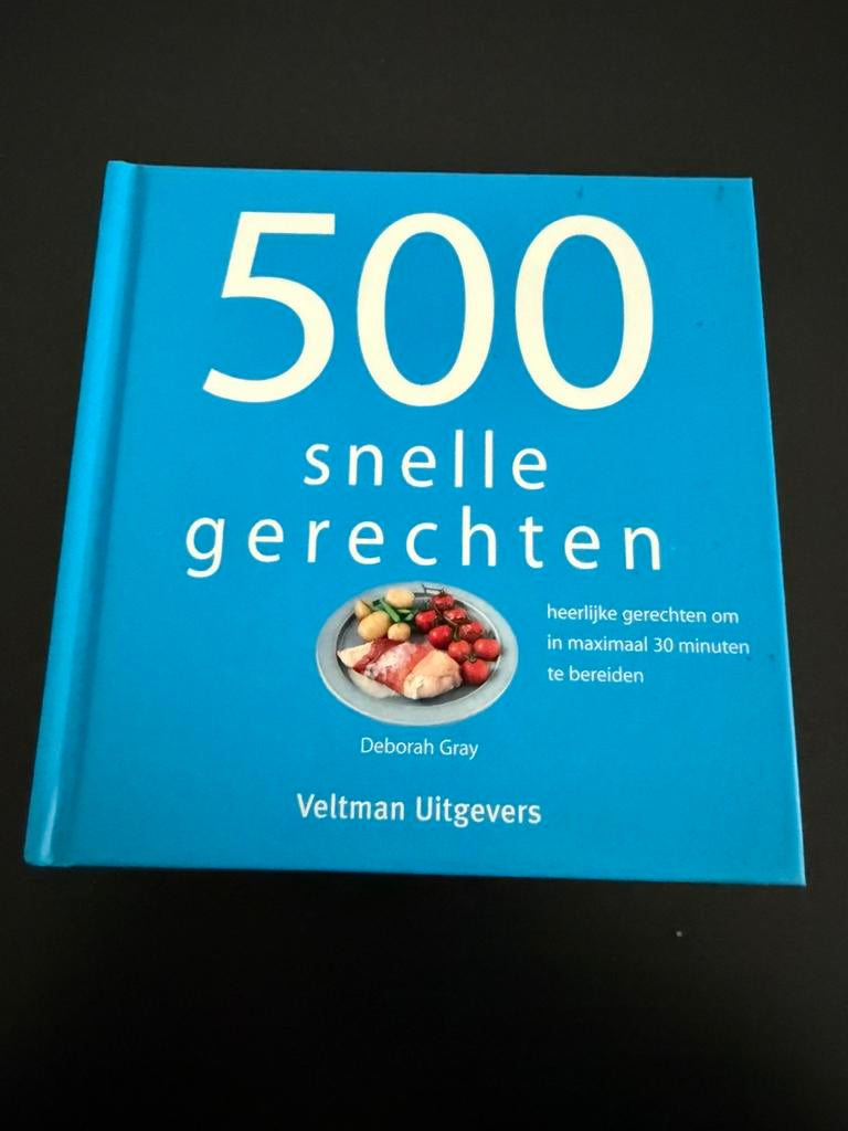Kookboek 500 snelle gerechten, Ophalen of Verzenden, Nieuw