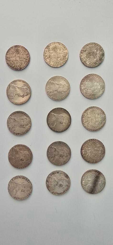 Maria Theresia munten 1780 zilver, Ophalen of Verzenden, Zilver