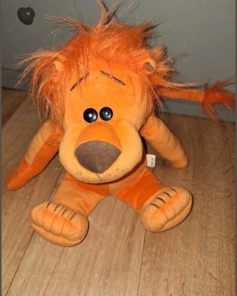 ING Leeuw spaarpot - Oranje pluche spaarpot, Ophalen of Verzenden