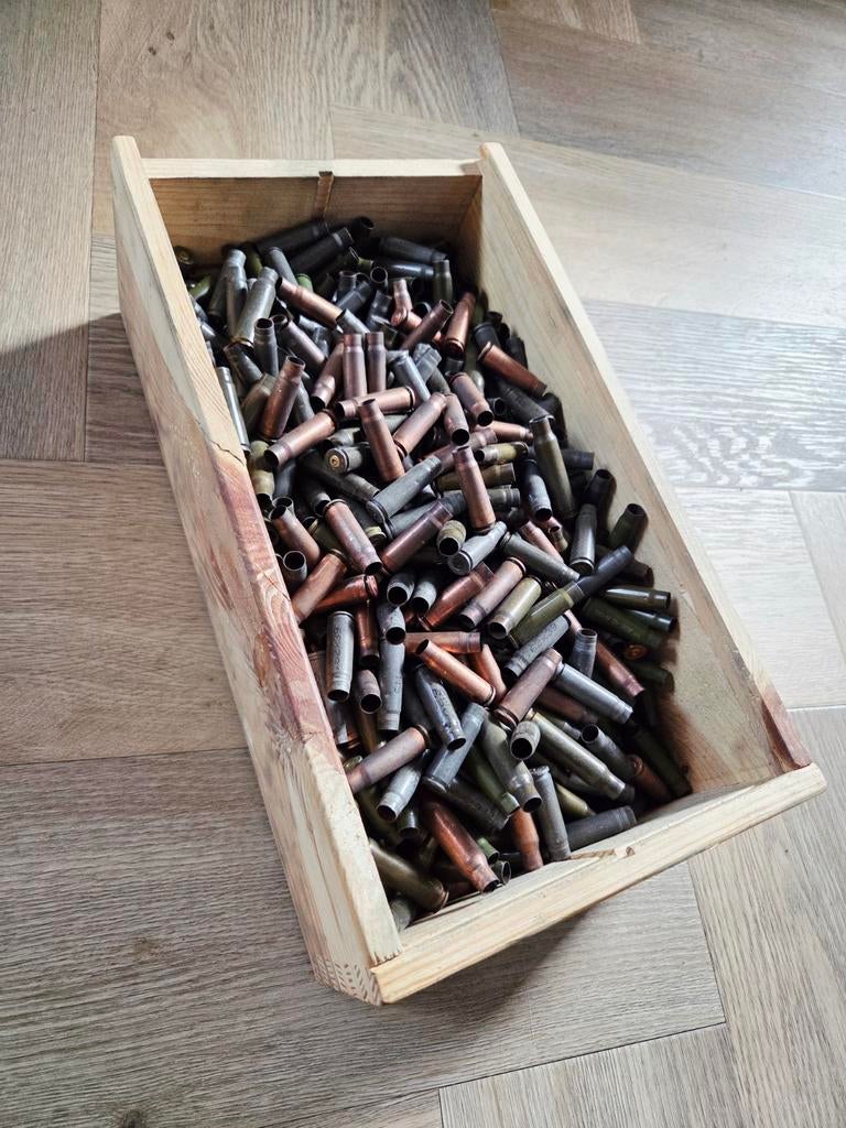 4,4 kilo AK47 hulzen, jaren '60 en '70, Verzamelen, Ophalen of Verzenden, Landmacht, Overige gebieden, Hulzen of Bodemvondsten