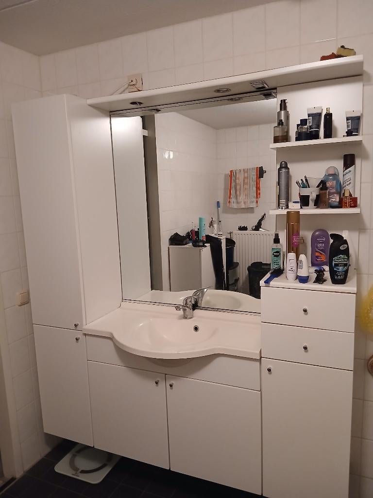 Badkamermeubel, spiegel, douche, kranen etc., Ophalen, Gebruikt, Overige typen, Minder dan 100 cm