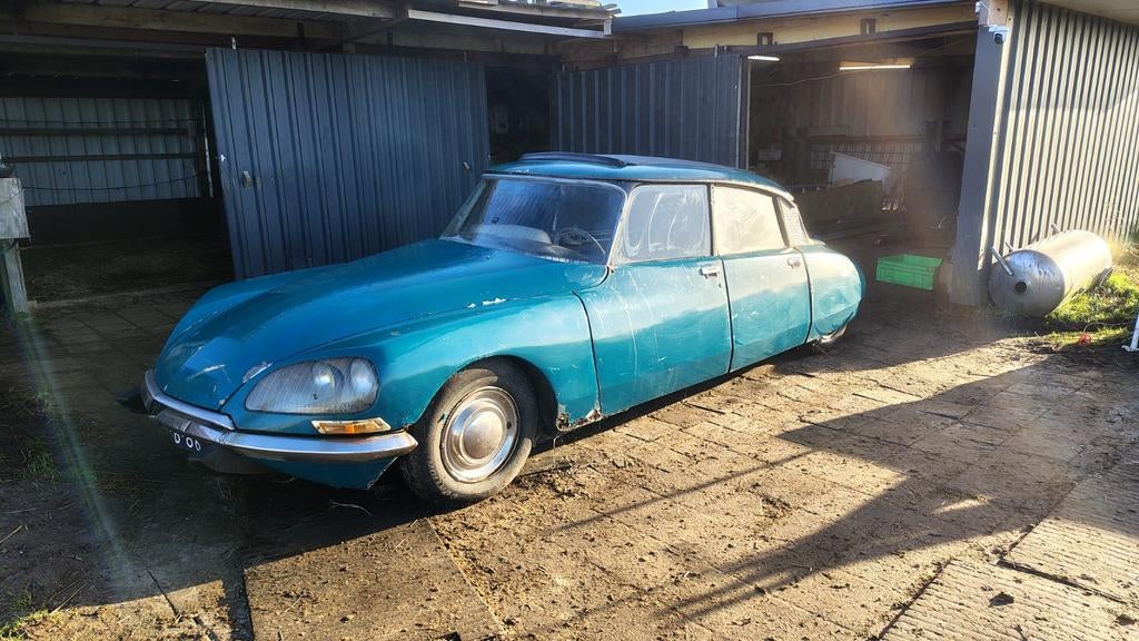 Citroen Ds id Dspecial project met extra donor DSpecial, Auto's, Voorwielaandrijving, Citroën, Blauw, Particulier