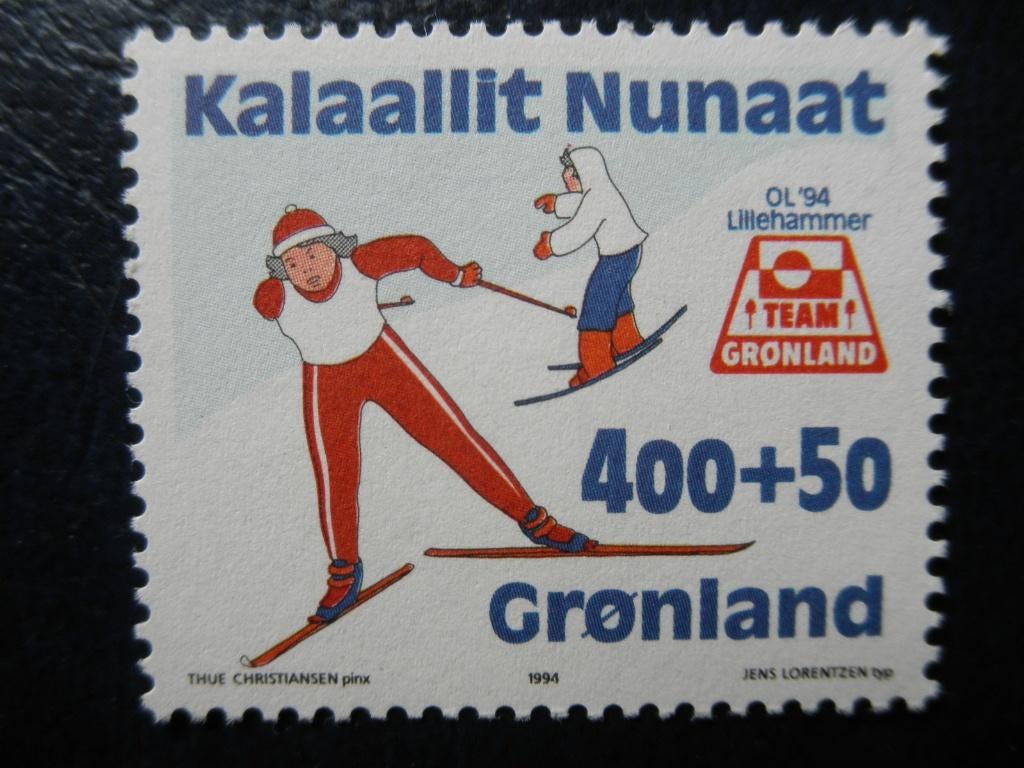 Postzegels Groenland Olympische Spelen 1994 - cw € 2,50 pf., Ophalen of Verzenden, Denemarken, Postfris