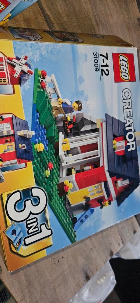 Lego Creator 31009 compleet 3 in 1, Kinderen en Baby's, Speelgoed | Duplo en Lego, Ophalen of Verzenden, Zo goed als nieuw, Complete set