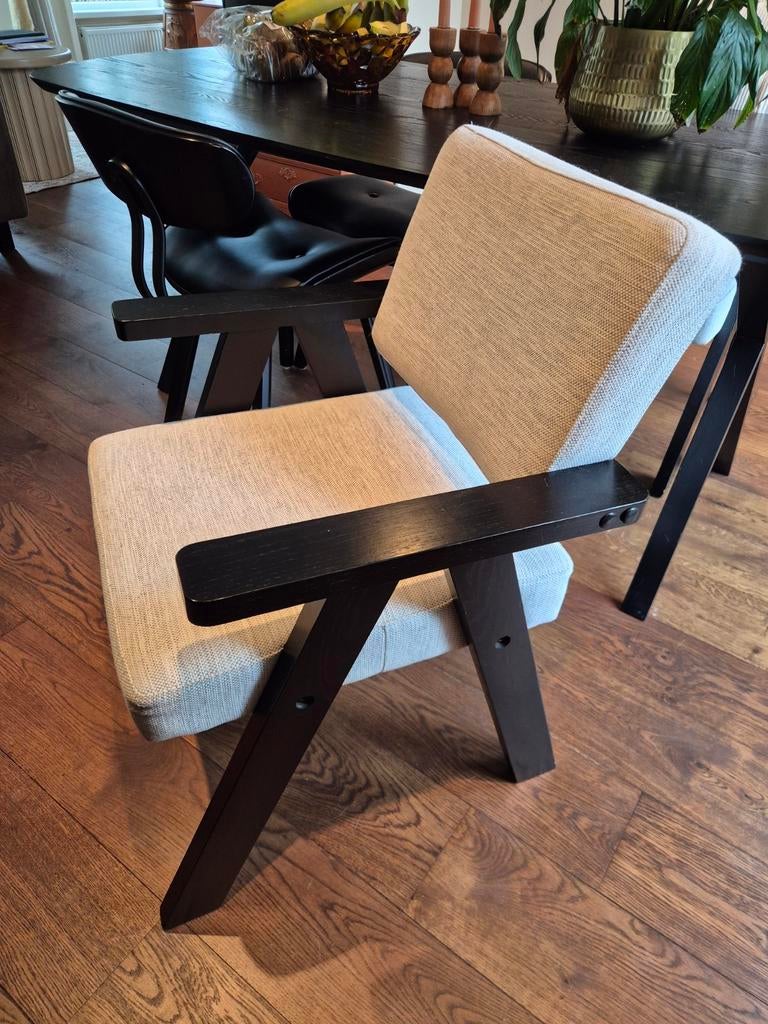 2 Karwei Yves eetkamerstoelen, Ophalen, Gebruikt, Twee, Overige kleuren