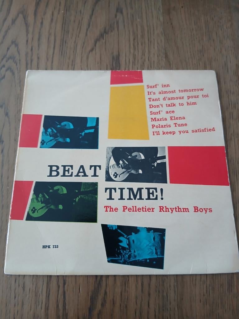 VINYL  THE PELLETIER RHYTHM BOYS, Ophalen of Verzenden, Zo goed als nieuw, Overige formaten, Poprock