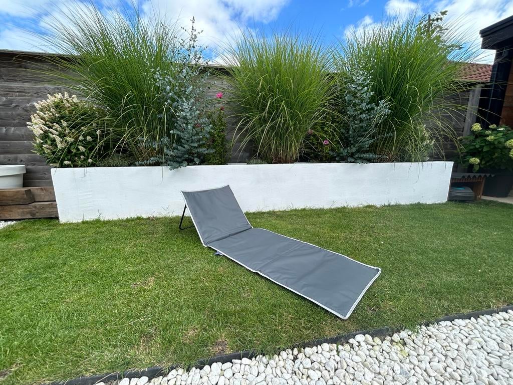 Nieuw: opvouwbare ligstoel, Tuin en Terras, Ophalen, Nieuw, Inklapbaar