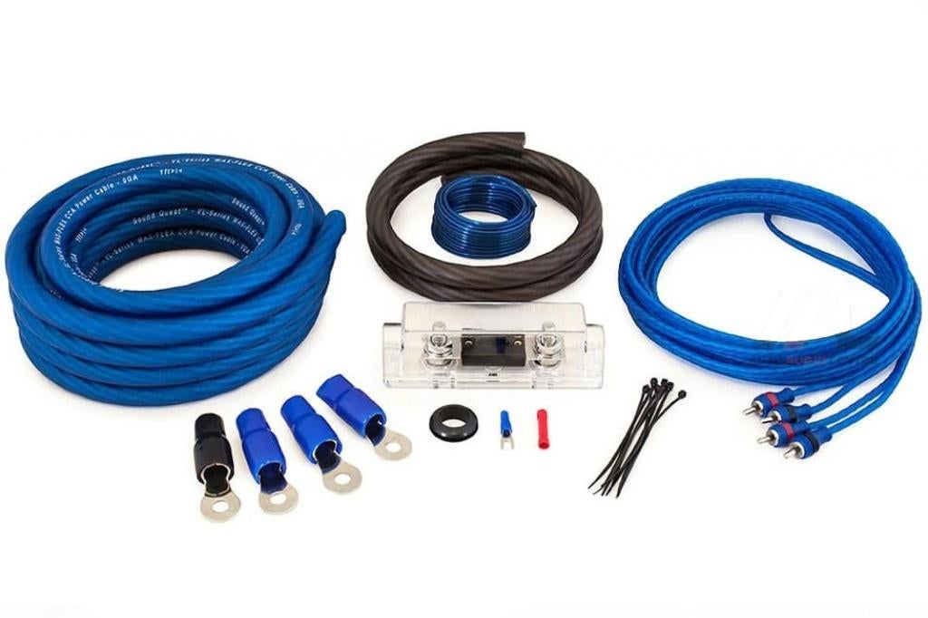 50mm2 Stinger Select SSK0 CCA Kabelset met OFC Signaalkabel, ., Nieuw, Ophalen of Verzenden, .