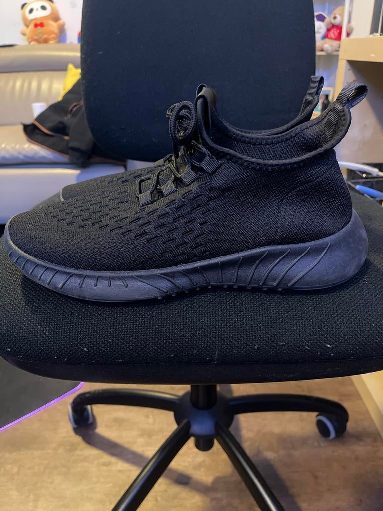 Heren schoenen Black Squad Zwart Maat 43 - Zo goed als nieuw, Ophalen, Zwart, Sneakers of Gympen, Zo goed als nieuw