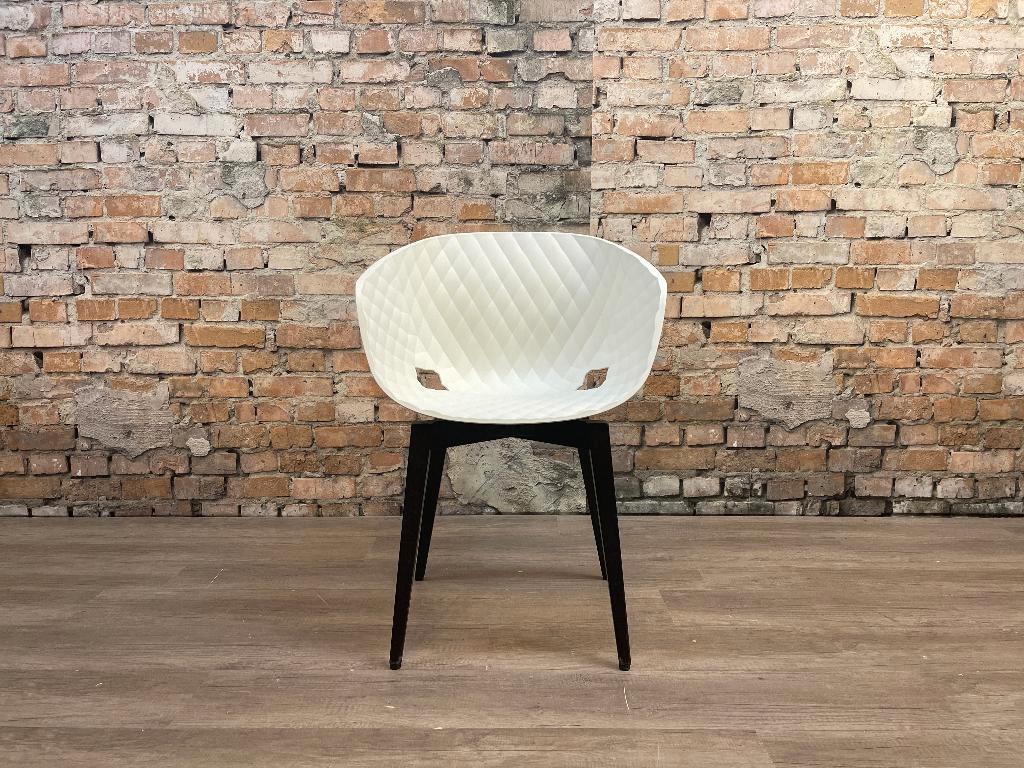 Et al (Metalmobil) Uni-Ka 599 bij TheReSales, Huis en Inrichting, Stoelen, Zo goed als nieuw, Drie, Kunststof, Wit, Ophalen