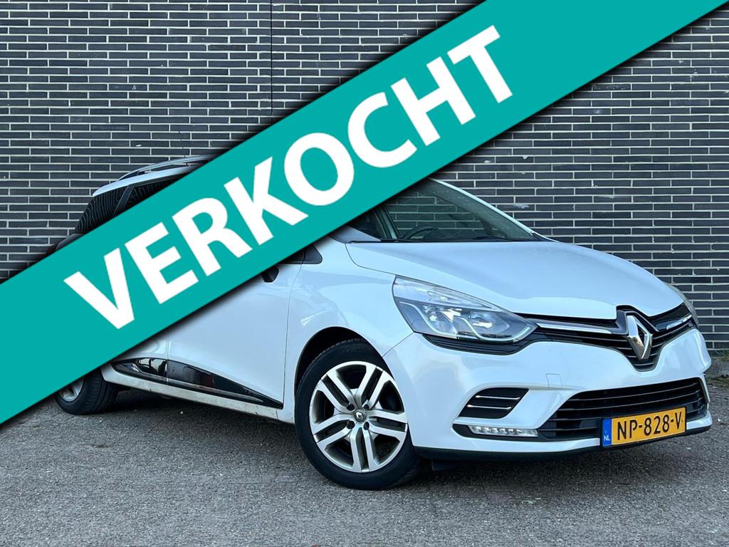 Renault Clio Estate 1.5 dCi Ecoleader Zen Airco, Navi Euro 6, Voorwielaandrijving, Euro 6, 4 cilinders, Wit