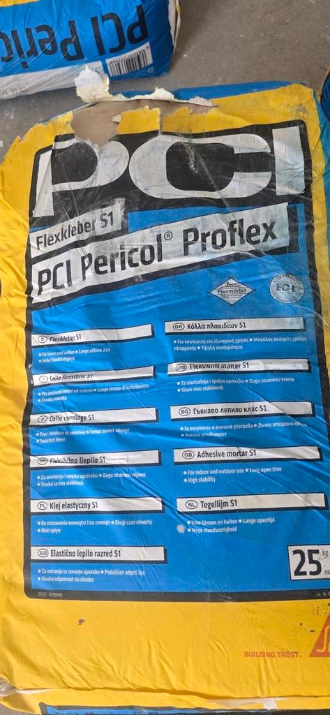 Tegellijm, Overige materialen, Nieuw, 15 m² of meer, Ophalen