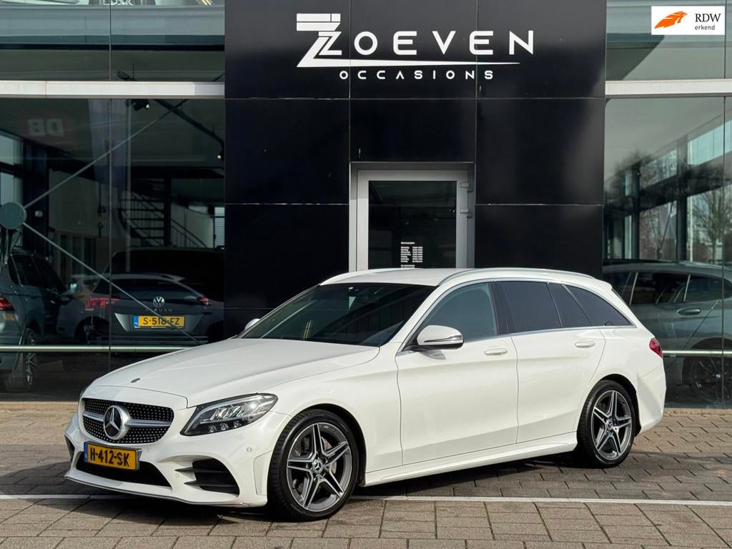 Mercedes-Benz C-klasse Estate 220 d Business Solution AMG Pl, Achterwielaandrijving, 4 cilinders, Wit, 1545 kg
