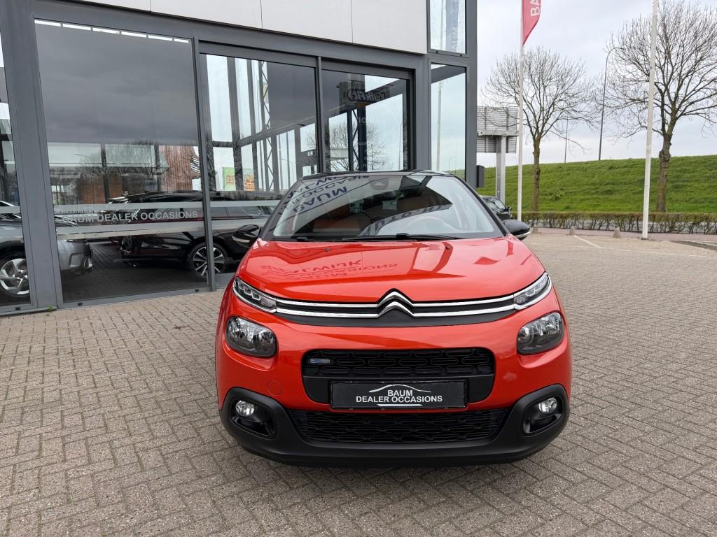 Citroen C3 1.2 PURETECH SHINE NAVI AIRCO/ECC HALF LEDER, Auto's, Citroën, 21 km/l, Euro 6, 82 pk, 450 kg