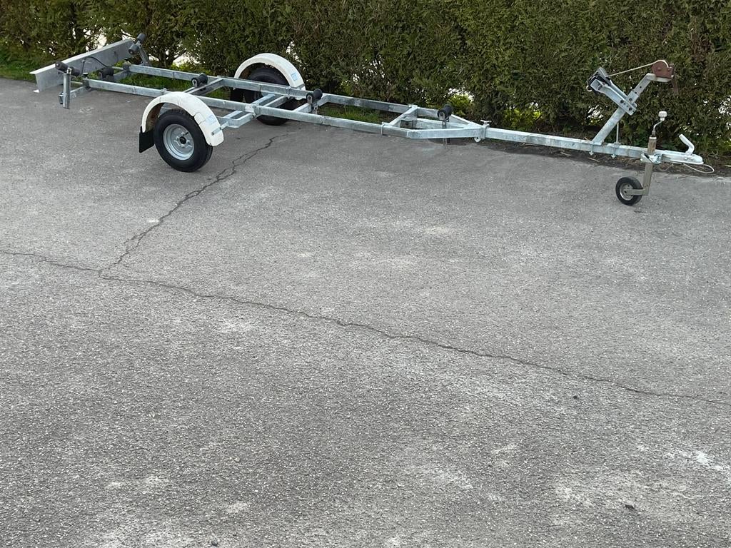 Kanteltrailer boottrailer kantel boot trailer nieuwe 750 kg, Ophalen, Gebruikt, Kantelbaar