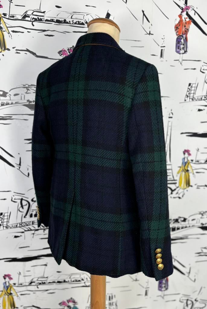 Ralph Lauren wool plaid jas blazer maat 10 (495 euro), Verzenden, Ralph Lauren, Ralph Lauren EU, Jongen