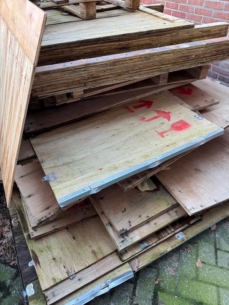 Afvalhout en pallets, Ophalen, Gebruikt, Minder dan 25 mm, Overige typen