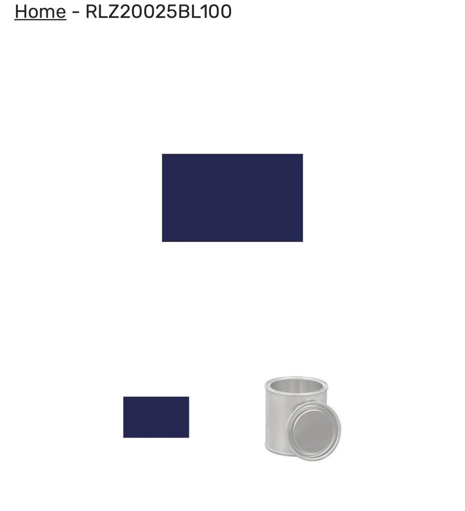 Autolak RAL 5022 Nachtblauw - 2 liter (nieuw), Doe-het-zelf en Verbouw, Verf, Beits en Lak, Blauw, Nieuw, Ophalen of Verzenden