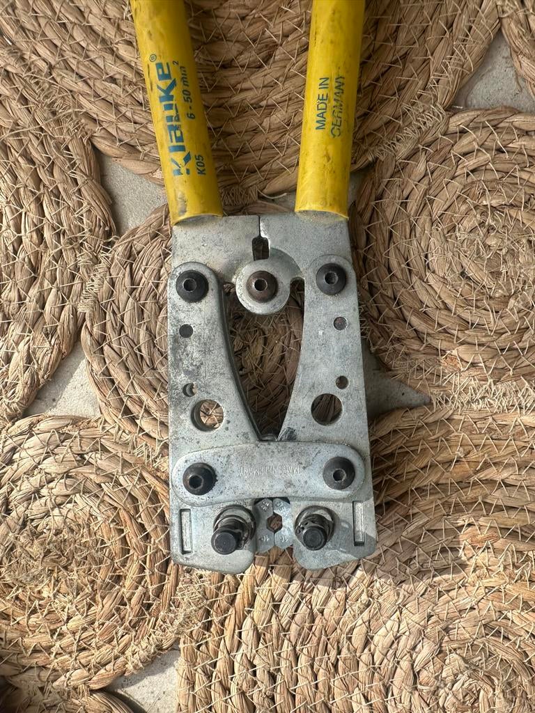 Klauke K05 Perstang - Kabelpersgereedschap, Ophalen, Gebruikt