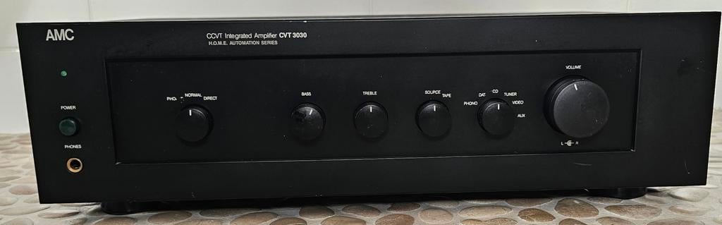 AMC CVT-3030 Hybride MOSFET buizenversterker EL34 serviced, Versterker, Ophalen of Verzenden, Nvt, Nvt