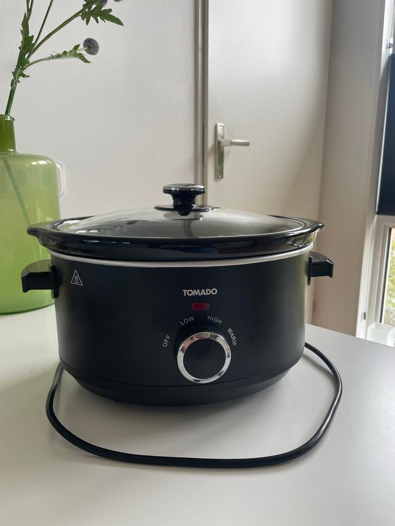 Tomado Slowcooker 3,5 liter - Zo goed als nieuw, Witgoed en Apparatuur, Slowcookers, Ophalen of Verzenden, Zo goed als nieuw