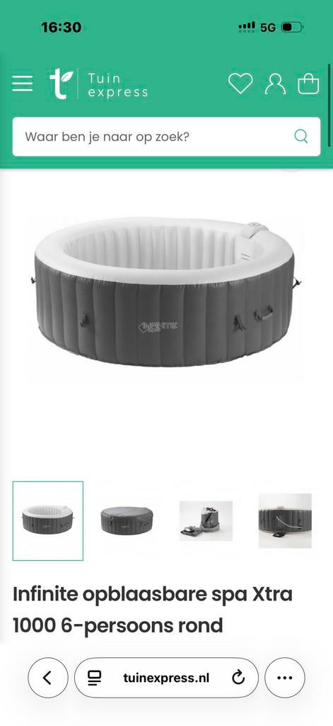 Jacuzzi infinite 6 persoons nieuw, Ophalen, Nieuw, Overige typen